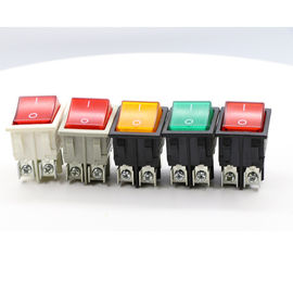 Dpst خاموش نئون لامپ KCD سوئیچ Rocker ، 120V Double Throw KCD4 Rocker Switch