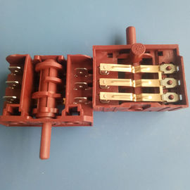 SD Series Multi Position Rotary Switch 3 / 4 / 5 / 6 Position For Oven